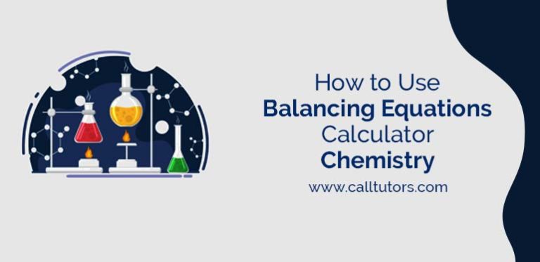 balancing chemistry calculator