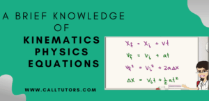 A brief knowledge of Kinematics Physics Equations