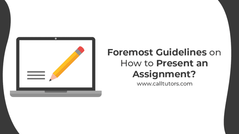 how to present your assignment