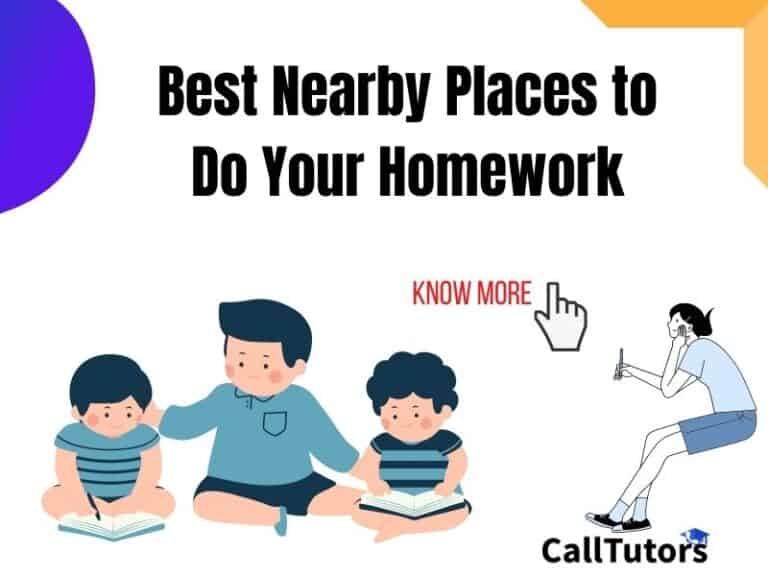 places to go do homework near me