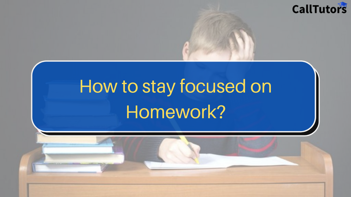 how to focus on doing homework