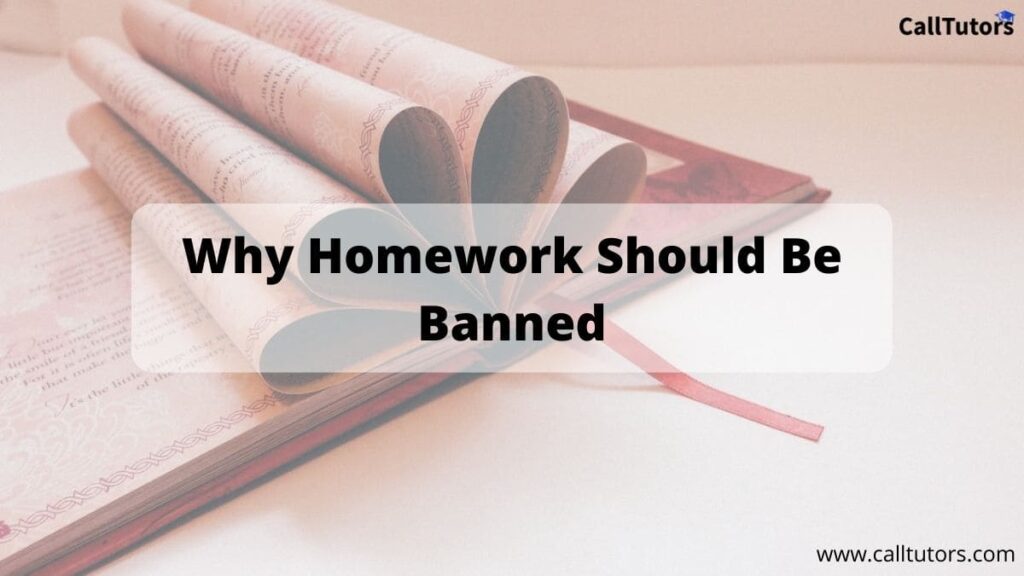 argument homework should be banned