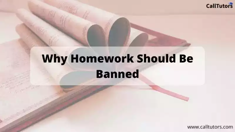 evidence to why homework should be banned