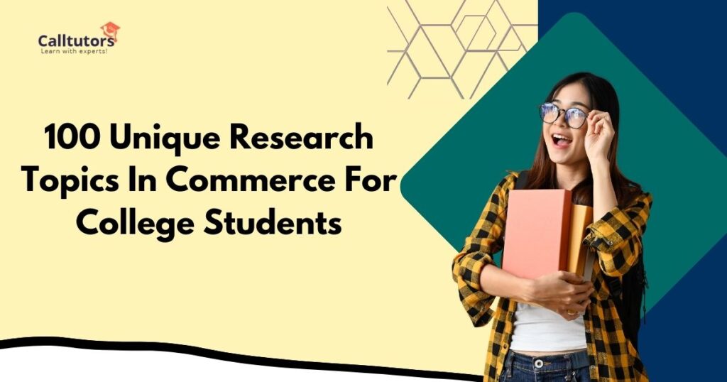 unique research topics in commerce